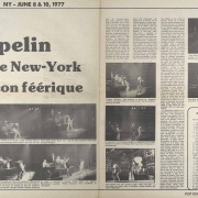 New York June 8 & 10, 1977 Review (Pop Rock, Canada)
