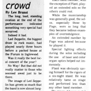 Los Angeles 6-21-77 Review (Daily Breeze)