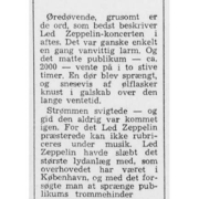 Copenhagen 7-23-79 Review (Deafening Noise)