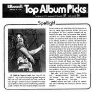 Physical Graffiti 'Top Album Picks' (Billboard 3-8-75)