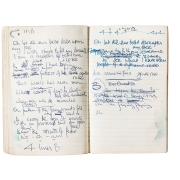 'Kashmir' - Robert Plant's Hand-written Lyrics