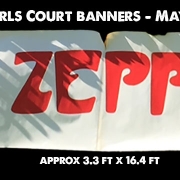 Earls Court Banners at Venue - May 1975