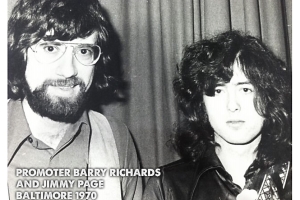 Baltimore 1970 (Promoter Barry Richards & Jimmy Page)